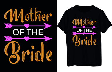 Bride Day T-Shirt Design.