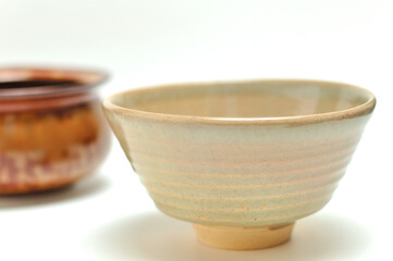 萩焼の井戸茶碗
