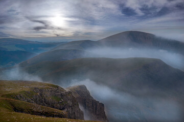Mount Snowdon, Snowdonia Nationalpak in Wales, UK