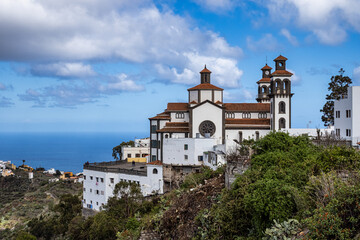 Church of our lady of Candelaria in Moya, Grand Canary, Canary Islands, Spain