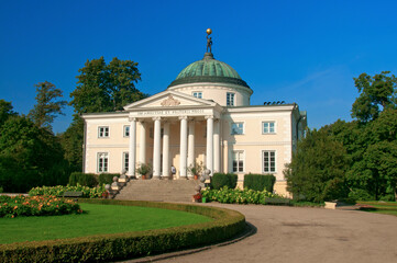 Fototapeta premium Skorzewski Palace. Lubostron, Kuyavian-Pomeranian Voivodeship, Poland