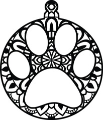 Mandala design. You can change the color and size of the design. Will fit well as a design on a shirt or in your shadow box. You can also use laser cutters like Cricut, Glowforge