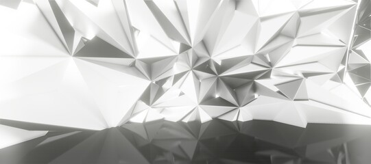 Architecture interior background geometric pattern wall 3d render