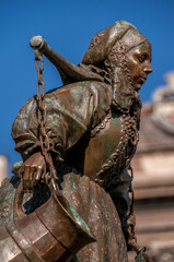 Bamberka Fountain. Poznan, Greater Poland Voivodeship, Poland.