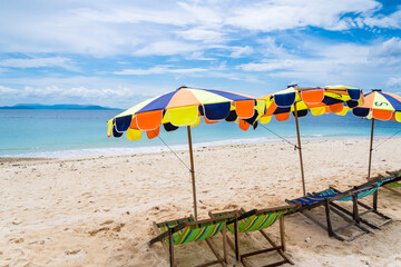 Khai Nok island is one of the most famous island in Thailand .Crystal clear water and white sand...