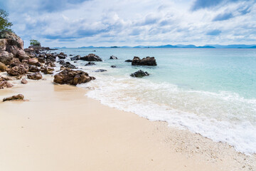Khai Nok island is one of the most famous island in Thailand .Crystal clear water and white sand...