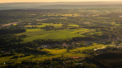 bird's-eye view