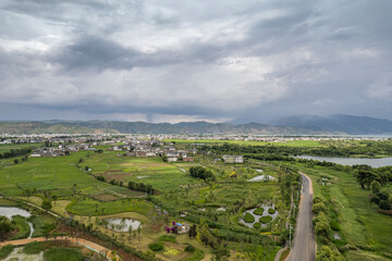 Fototapeta premium landscape in Dali Yunnan China