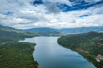 Naklejka na ściany i meble lake in Dali Yunnan China