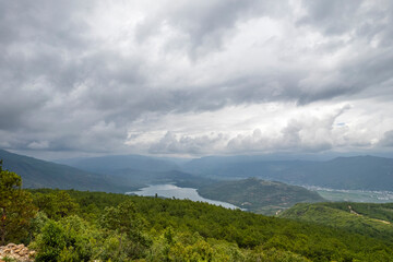 city and village landscapes in Yunnan China