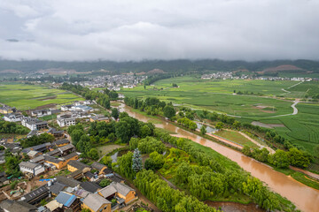 landscape in Dali Yunnan China