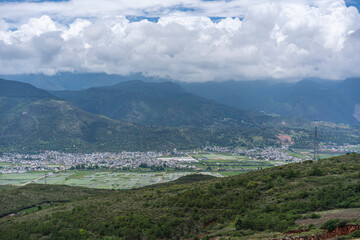 landscape in Dali Yunnan China