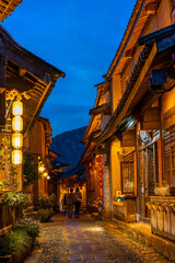 Obraz premium old village in Dali Yunnan China