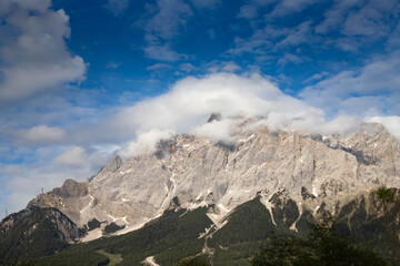 Mountain Zugspitze, Bavaria Alps, Germany