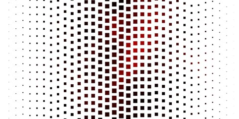 Dark Red vector background with rectangles.