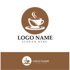 Coffee cup Logo Template