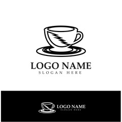 Coffee cup Logo Template