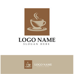Coffee cup Logo Template