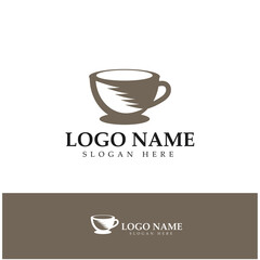 Coffee cup Logo Template