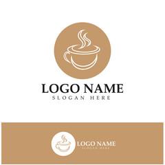 Coffee cup Logo Template