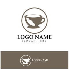 Coffee cup Logo Template