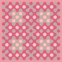 Multicolor truchet tiling connections illustration