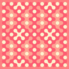 Multicolor truchet tiling connections illustration