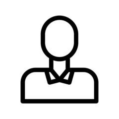 business man icon or logo isolated sign symbol vector illustration - high quality black style vector icons
