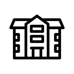 home icon or logo isolated sign symbol vector illustration - high quality black style vector icons
