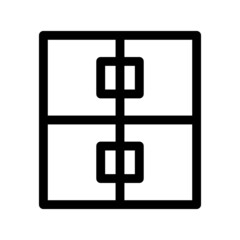 Fototapeta premium locker icon or logo isolated sign symbol vector illustration - high quality black style vector icons 