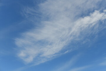 blue sky with clouds
