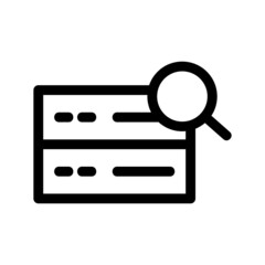 search icon or logo isolated sign symbol vector illustration - high quality black style vector icons
