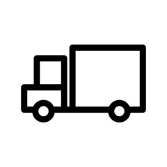 truck icon or logo isolated sign symbol vector illustration - high quality black style vector icons
