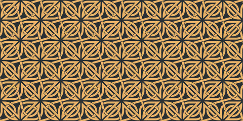 Seamless texture celtic style. Original ethnic ornament.
