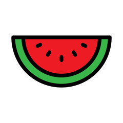 Watermelon Fruit Icon