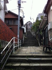 坂の町長崎の路地裏