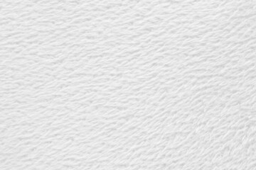 White fluffy fur fabric wool texture background