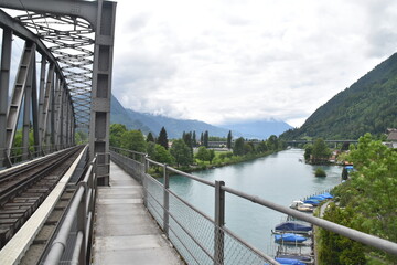 bridge over the lake