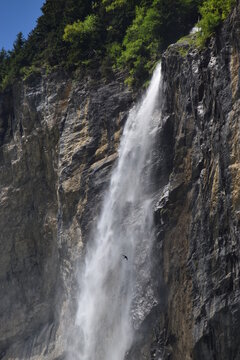 waterfall in the mountains © Angelika_Z