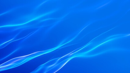 Blue colorful energy waves 3d render background