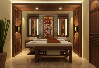 luxury interior spa