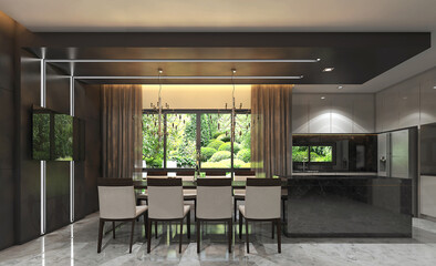 Fototapeta premium dining room