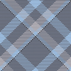 Seamless pattern of scottish tartan plaid. Repeatable background with check fabric texture. Vector backdrop striped textile print.