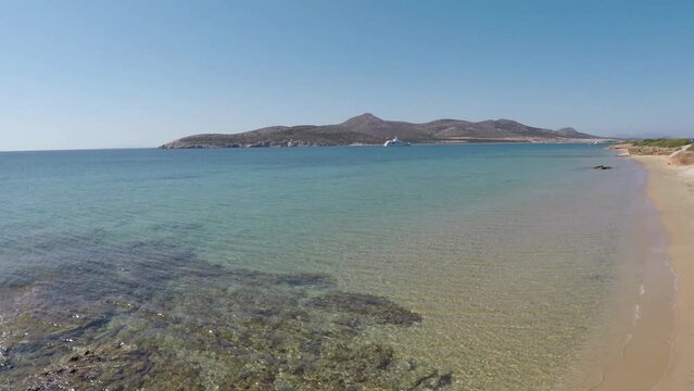Kako Rema beach of Antiparos, Greece