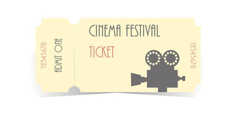 cinema festival ticket