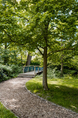 Footbridge in the park  - Hannover - Georgengarten