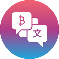 Obraz premium Translator Icon