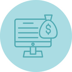 Obraz premium Finance Icon