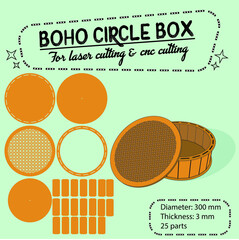 boho-circle box