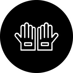 Fototapeta premium Glove Icon